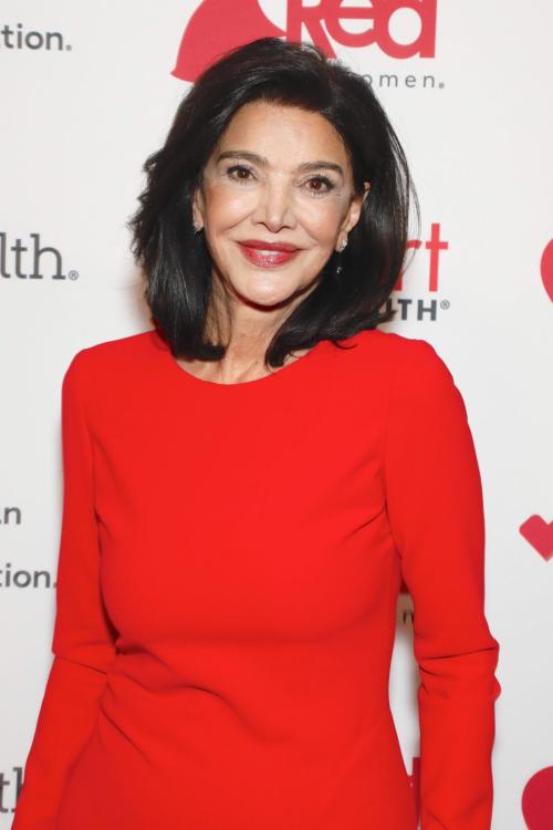 Shohreh Aghdashloo at AHA's Red Dress Collection, January 2025
