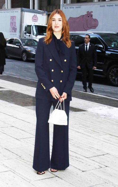 Sophie Nelisse at Carolina Herrera Fashion Show NYFW, Feb 2025 4