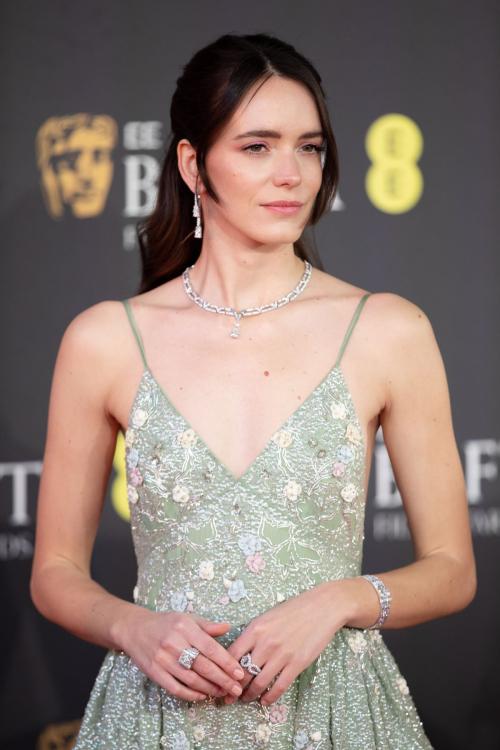 Stacy Martin at EE BAFTA Film Awards Red Carpet, February 2025 4