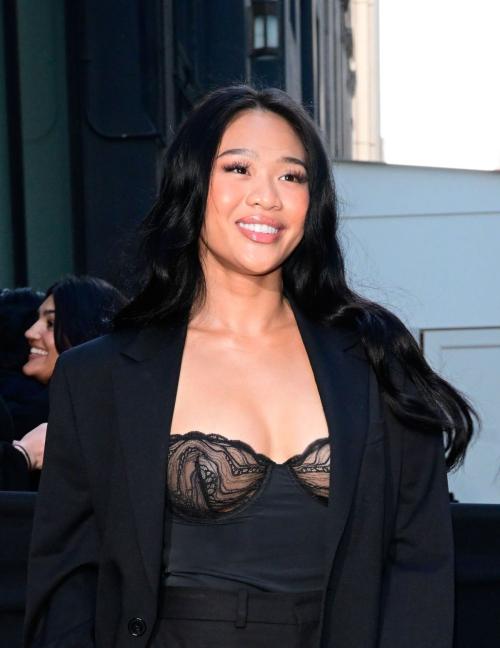 Sunisa Lee at Calvin Klein Fashion Show, February 2025 8