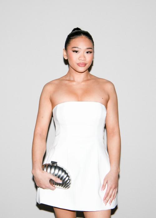 Sunisa Lee at SIMKHAI Show, February 2025 2