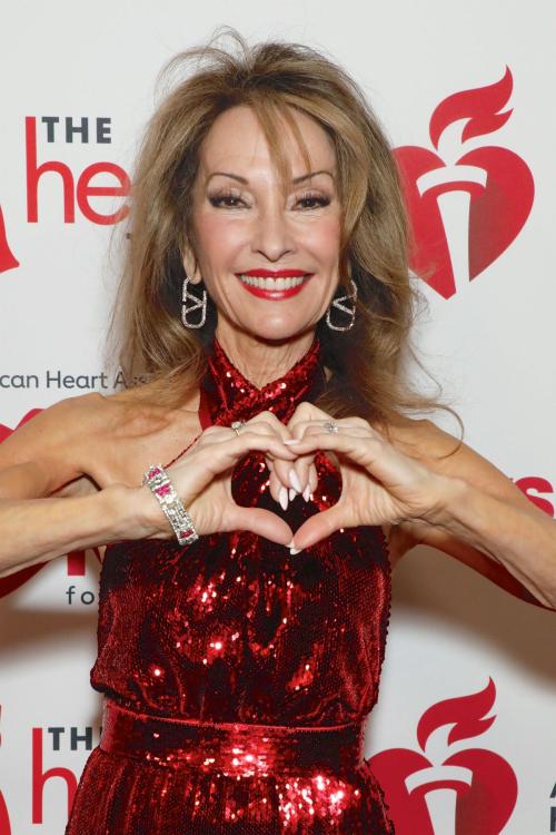 Susan Lucci at AHA's Red Dress Collection Event, January 2025