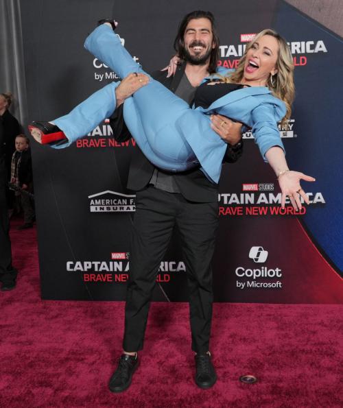 Tara Strong at Captain America Brave New World Premiere, Feb 2025 2
