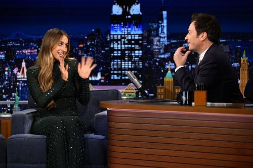 Tate McRae at The Tonight Show Starring Jimmy Fallon, February 2025 1