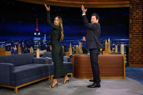 Tate McRae at The Tonight Show Starring Jimmy Fallon, February 2025 8