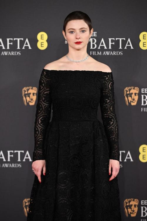 Thomasin McKenzie at EE BAFTA Film Awards, February 2025