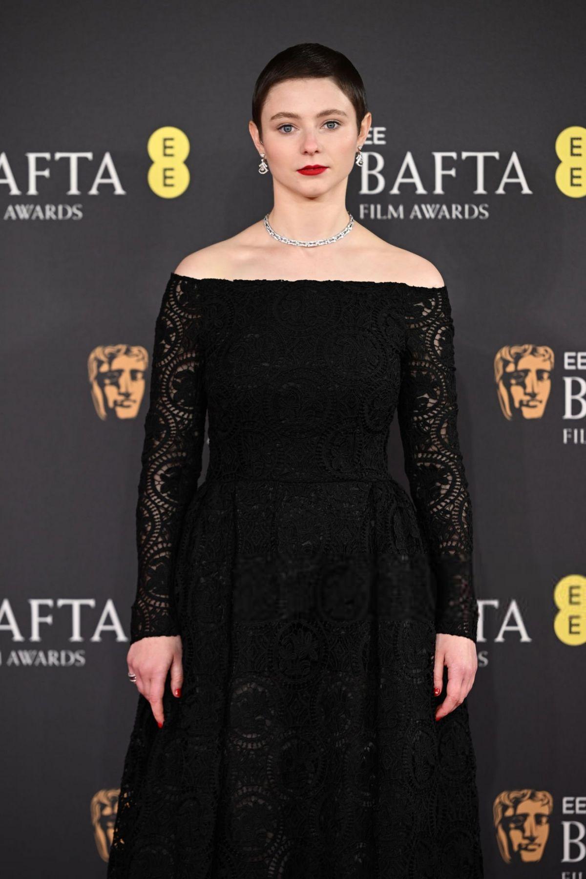Thomasin McKenzie at EE BAFTA Film Awards, February 2025