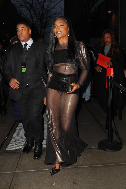 Tiffany Haddish Leaves Christian Siriano Show, February 2025 4