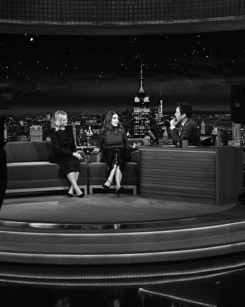 Tina Fey & Amy Poehler on Jimmy Fallon Show, February 2025 1
