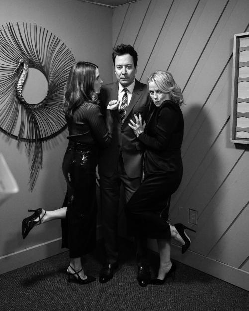 Tina Fey & Amy Poehler on Jimmy Fallon Show, February 2025 2