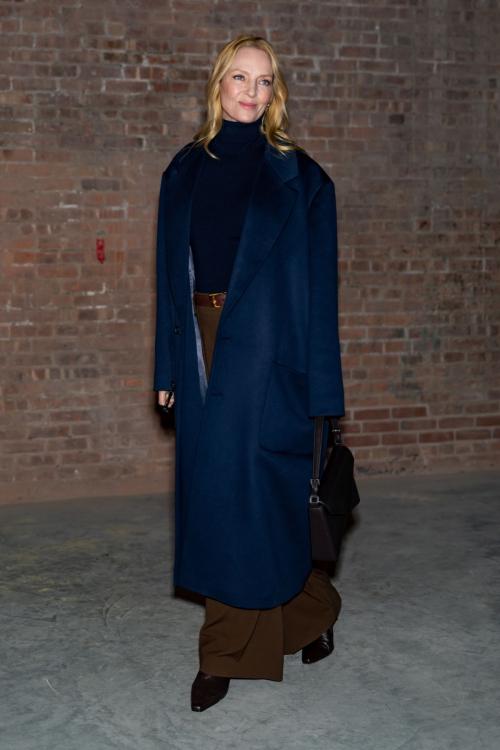 Uma Thurman at Michael Kors Fashion Show NYFW, Feb 2025 2