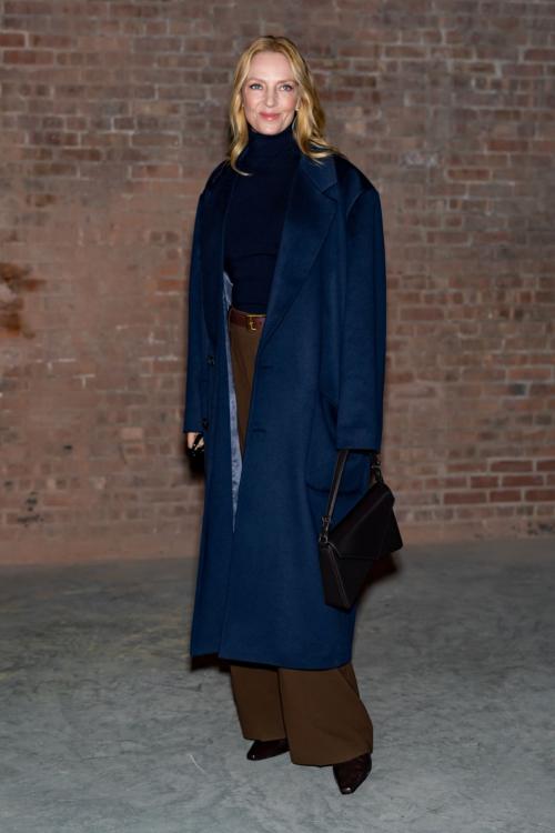 Uma Thurman at Michael Kors Fashion Show NYFW, Feb 2025 3