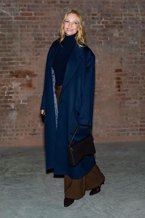 Uma Thurman at Michael Kors Fashion Show NYFW, Feb 2025 6