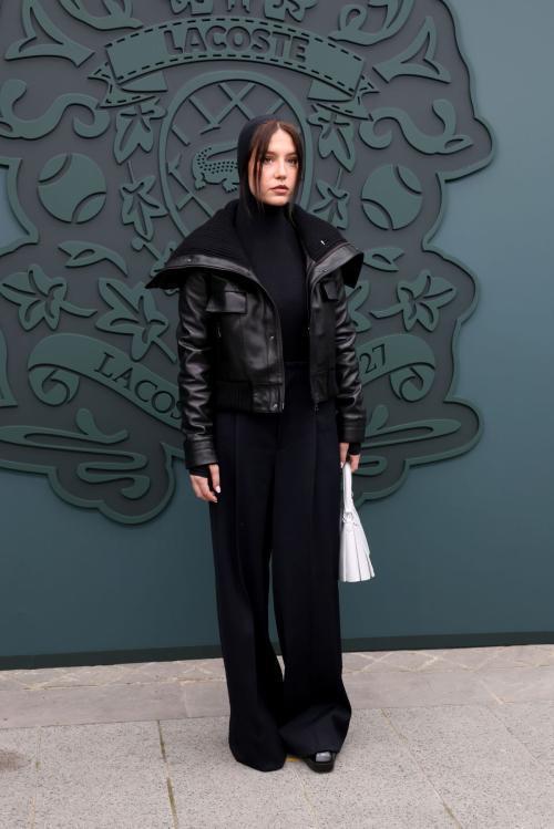 Adele Exarchopoulos at Lacoste Show at Paris Fashion Week, March 2025