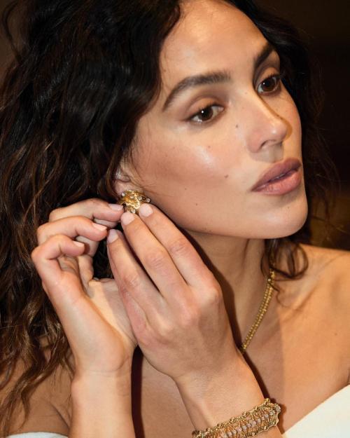 Adria Arjona Before Vanity Fair Afterparty Photoshoot, March 2025 1