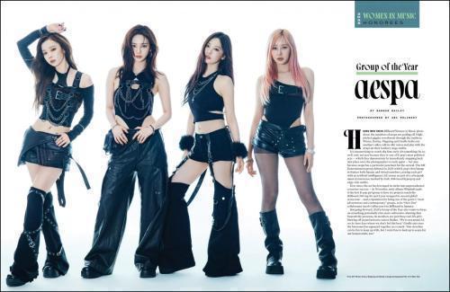 Aespa in Billboard Magazine, March 2025 1
