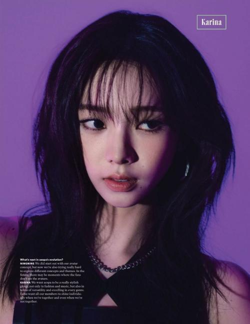 Aespa in Billboard Magazine, March 2025 4