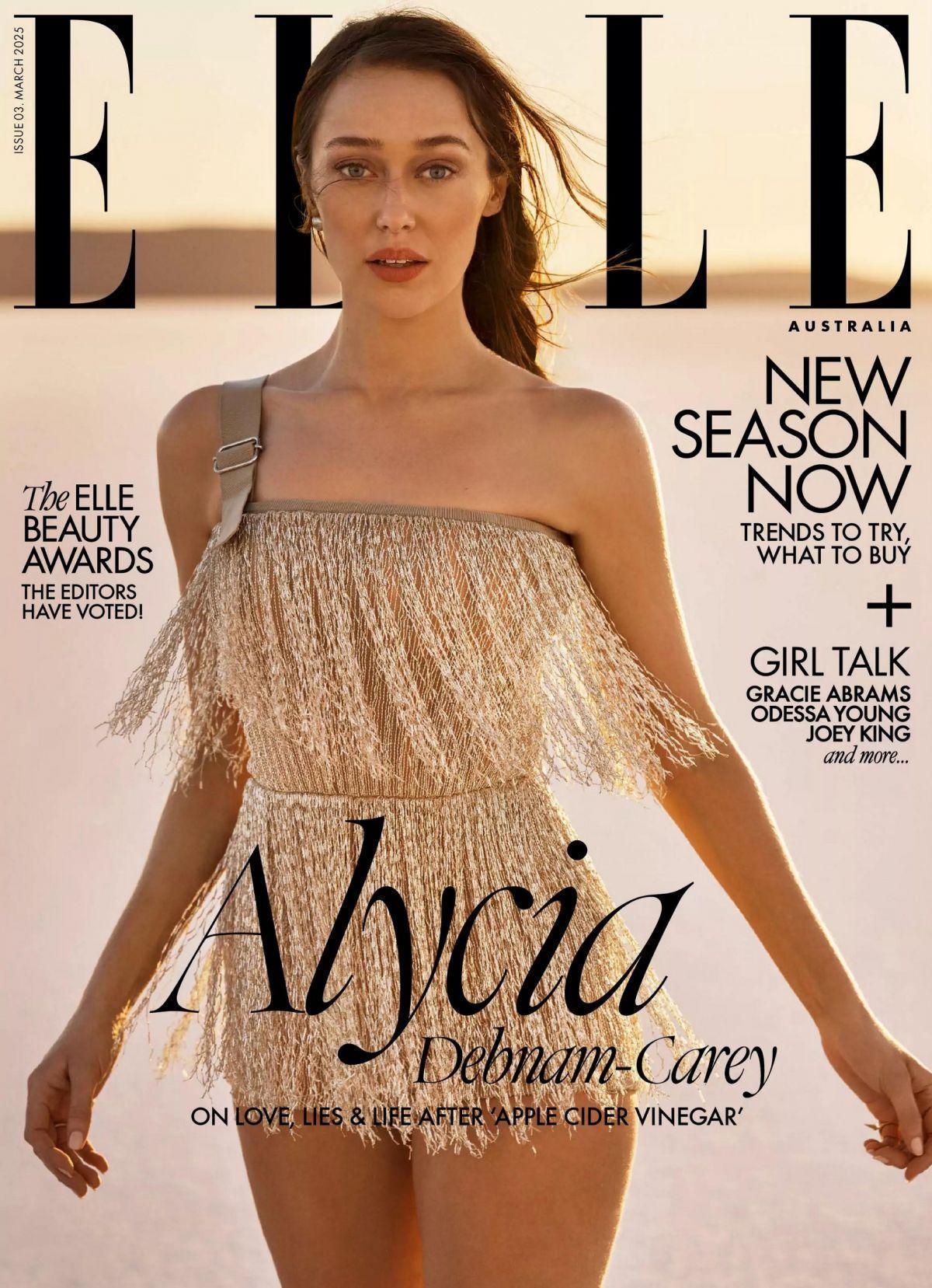 Alycia Debnam-Carey in Elle Australia, March 2025