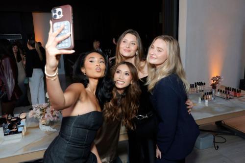 Alyson and AJ Michalka at Armani Beauty Event, March 2025 1