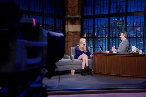 Amanda Seyfried at Late Night with Seth Meyers, March 2025 5