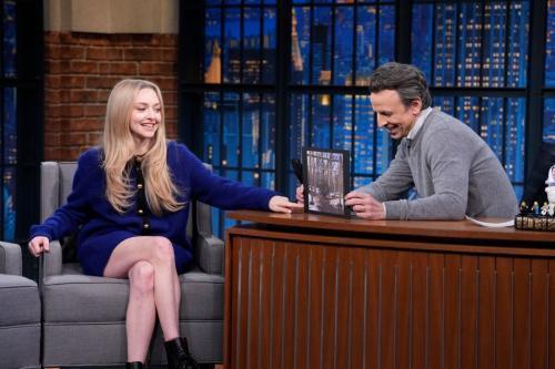 Amanda Seyfried at Late Night with Seth Meyers, March 2025 6