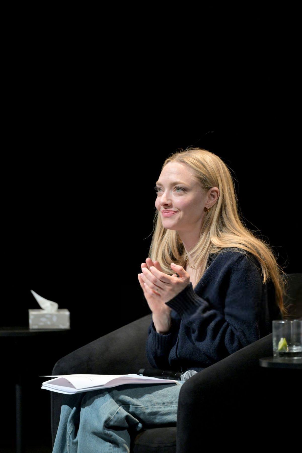Amanda Seyfried at Long Bright River Cast Event in Philadelphia, March 2025