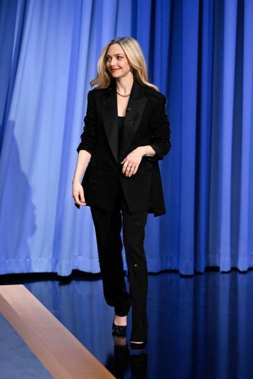 Amanda Seyfried at Tonight Show Starring Jimmy Fallon, March 2025 9