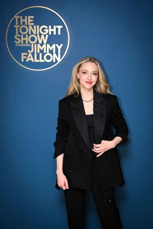 Amanda Seyfried at Tonight Show Starring Jimmy Fallon, March 2025 10