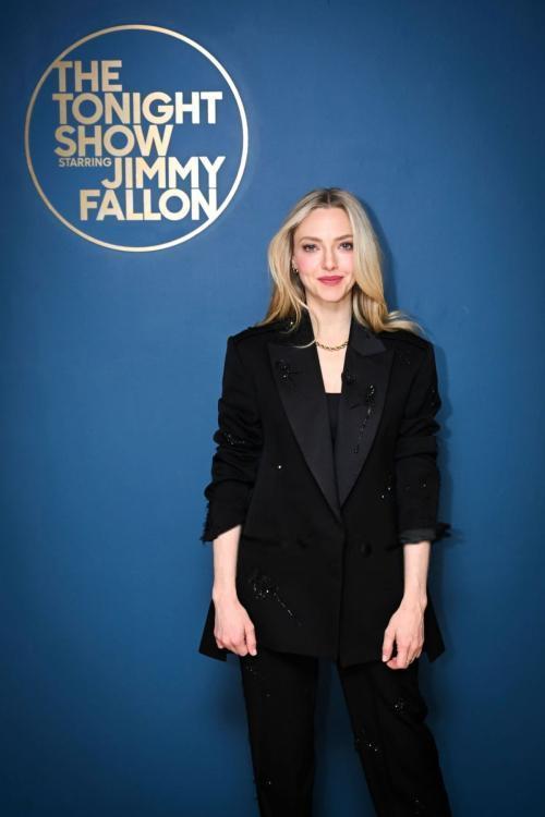 Amanda Seyfried at Tonight Show Starring Jimmy Fallon, March 2025 11