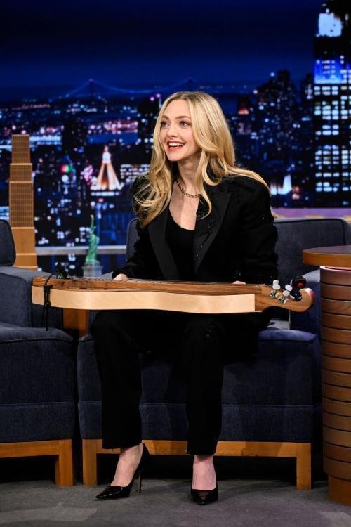 Amanda Seyfried at Tonight Show Starring Jimmy Fallon, March 2025 4