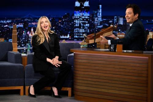 Amanda Seyfried at Tonight Show Starring Jimmy Fallon, March 2025 5