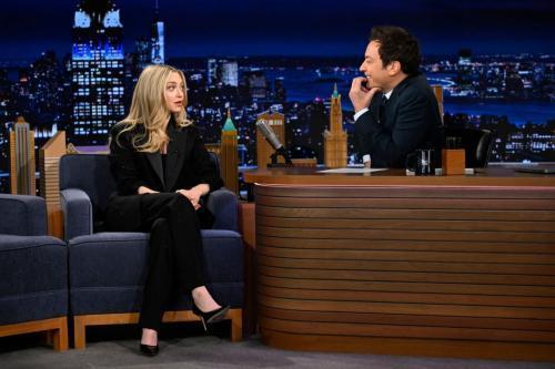 Amanda Seyfried at Tonight Show Starring Jimmy Fallon, March 2025 6