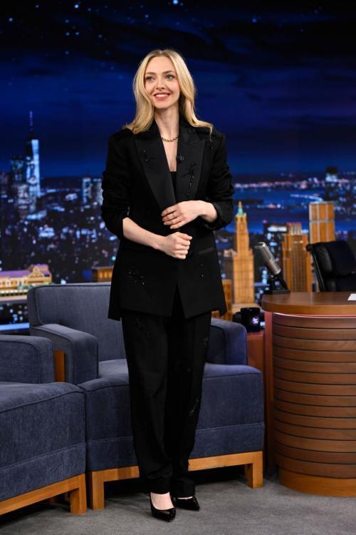 Amanda Seyfried at Tonight Show Starring Jimmy Fallon, March 2025 8