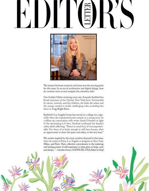 Amanda Seyfried in L’Officiel USA, March 2025 15