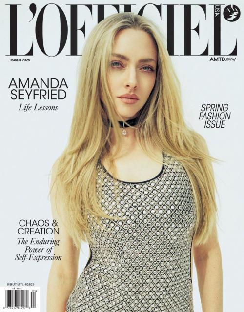 Amanda Seyfried in L’Officiel USA, March 2025 16