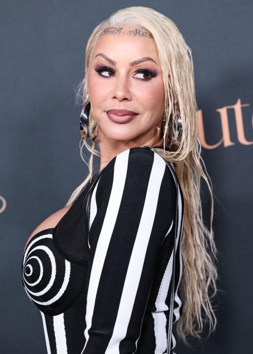 Amber Rose at Darren Dzienciol