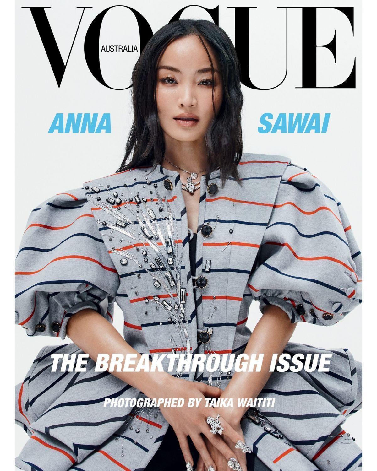 Anna Sawai for Vogue Australia, March 2025
