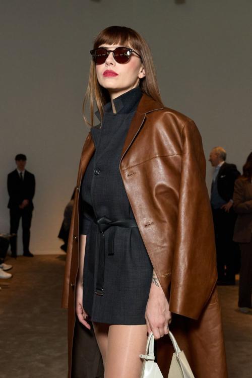 Annalisa at Tod's Fashion Show, Milan Fashion Week, February 2025