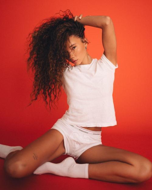 Ashley Moore at Photoshoot, March 2025