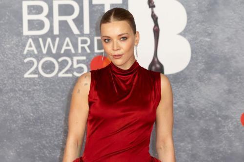 Becky Hill at 2025 Brit Awards in London, March 2025 3