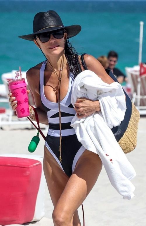Bethenny Frankel in Swimsuit at South Beach, March 2025 1