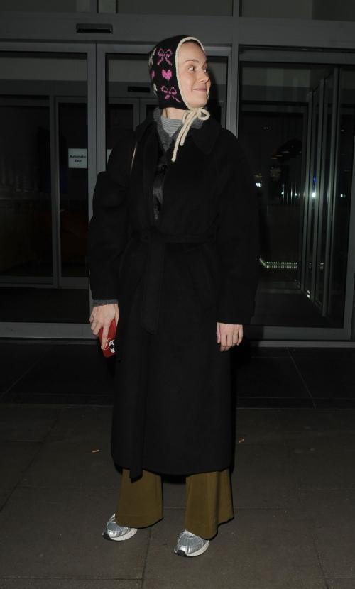 Brie Larson Leaves Performance of You Me Bum Bum Train, February 2025 3