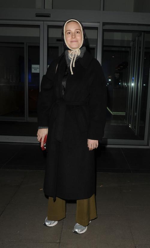 Brie Larson Leaves Performance of You Me Bum Bum Train, February 2025 4