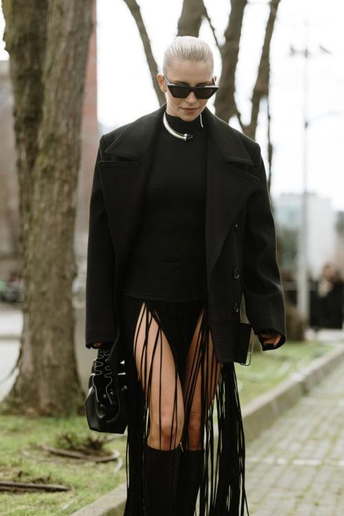 Caroline Daur at Ferragamo Fashion Show, Milan Fashion Week, March 2025 2