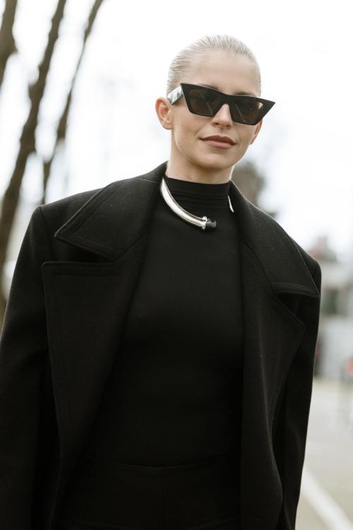 Caroline Daur at Ferragamo Fashion Show, Milan Fashion Week, March 2025 3