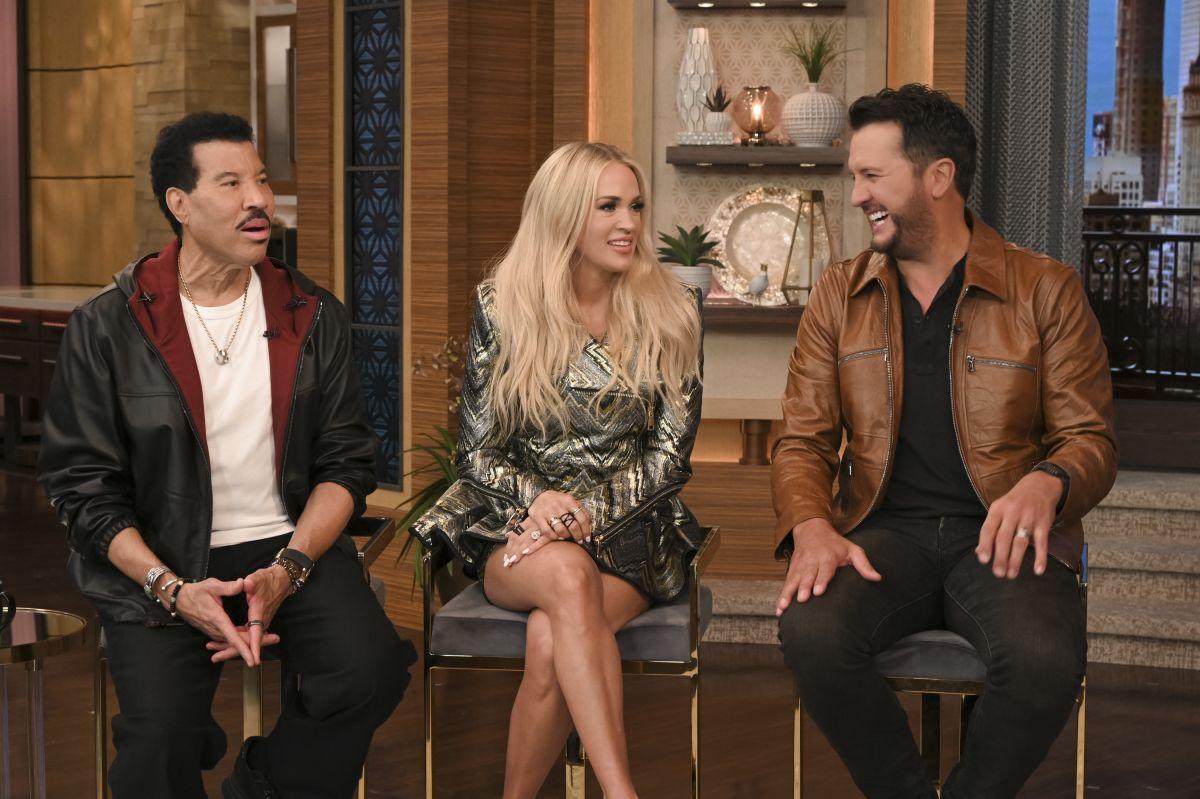 Carrie Underwood at Live with Kelly and Mark, March 2025
