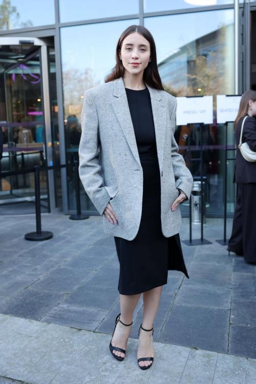 Caylee Cowan Arrives at Stella McCartney Fashion Show, Paris, March 2025