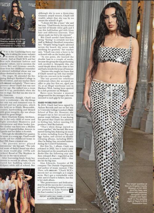 Charli XCX in Hello! Magazine, March 2025 1