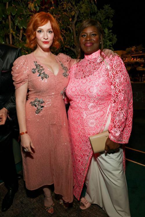 Christina Hendricks at MPTF's 23rd Annual Night Before in Los Angeles, March 2025