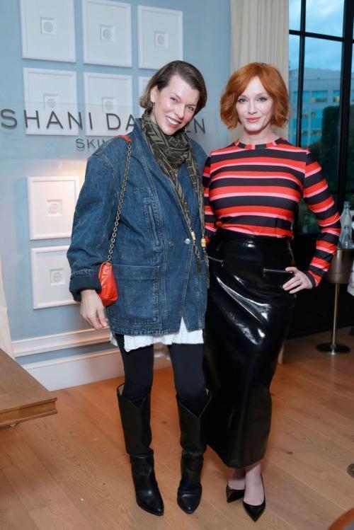 Christina Hendricks at Shani Darden Rescue Serum Launch, March 2025 1